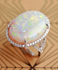 Opal Ring Paint By Numbers