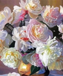Peony Flowers Paint By Numbers