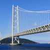 Pont Akashi Bridge Paint By Numbers