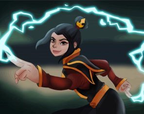 The Powerful Azula Paint By Numbers