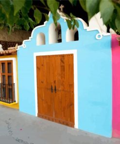 Puerto Vallarta Houses Paint By Numbers