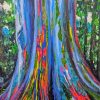Raibow Tree Paint By Numbers