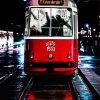 Night Trolley Paint By Numbers