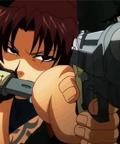 Revy Character Paint By Numbers