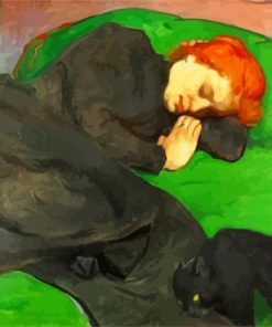 Sleeping Woman Paint By Numbers