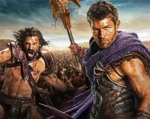 Spartacus Characters Paint By Numbers