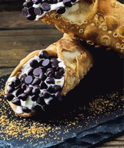 Cannoli Sweet Paint By Numbers