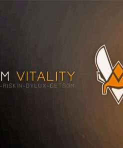 Vitiality Logo Paint By Numbers