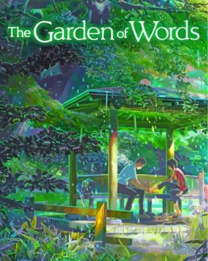 Garden Of Words Show Paint By Numbers