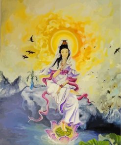 Goddess Kuan Yin Paint By Numbers