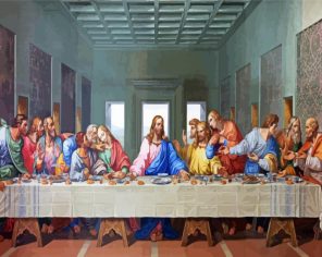 The Lord Supper Art Paint By Numbers
