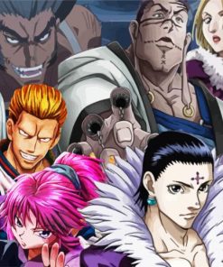 Phantom Troupe Anime Paint By Numbers