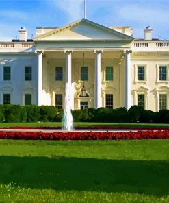 White House Paint By Numbers