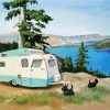 Artistic Travel Trailer Paint By Numbers