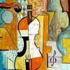 Cubisme Violinist Paint By Numbers