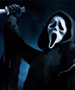 Scream Movie Paint By Numbers