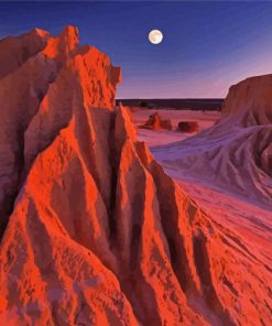 Australian Desert Paint By Numbers