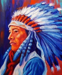 Indian Native Paint By Numbers