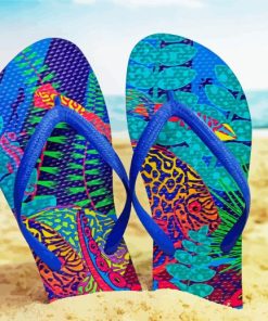 Stylish Flip Flop Paint By Numbers