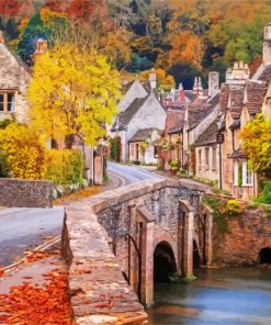 Cotswolds Town Paint By Numbers