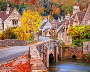Cotswolds Town Paint By Numbers