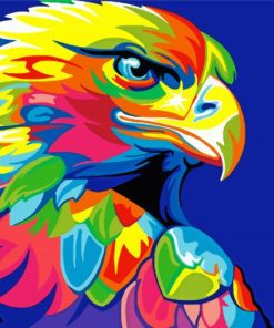 Colorful Eagles Paint By Numbers