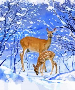 Doe Mother Paint By Numbers