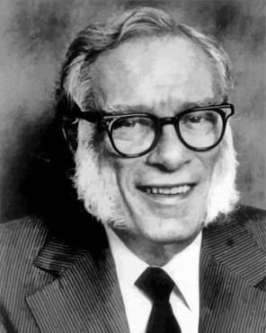 Issac Asimov Paint By Numbers
