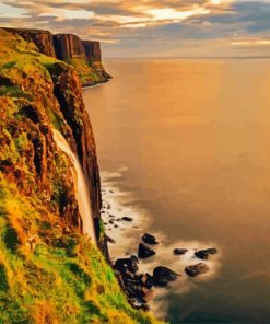 Aesthetic Kilt Rock Paint By Numbers