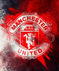 Manchester Logo Paint By Numbers
