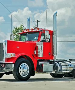 Peterbilt Truck Paint By Numbers