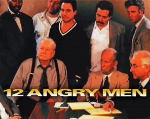 12 Angry Men Film Paint By Numbers