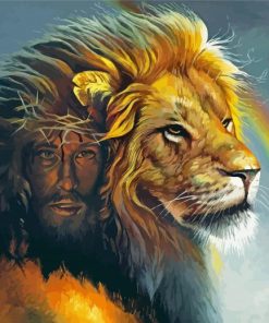 Judah Lion Art Paint By Number