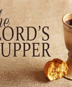 The Lord Supper Paint By Numbers
