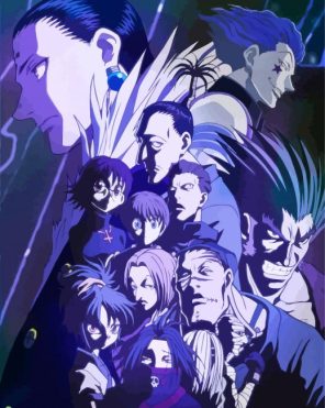 The Phantom Troupe Paint By Numbers