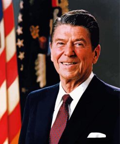 Ronald Reagan Paint By Numbers