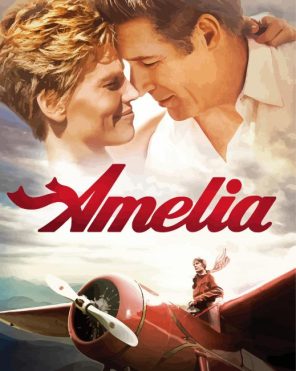 Amelia Poster Paint by Numbers