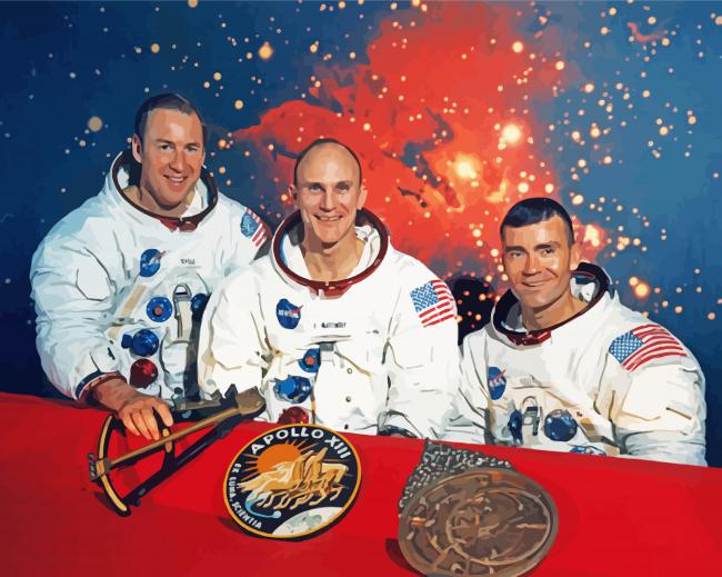 Apollo 13 paint by numbers