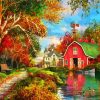 Autumn Farmhouse Paint by Numbers