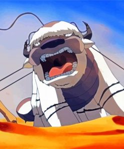Avatar Appa Paint By Numbers