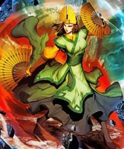 Avatar Kyoshi Art paint by numbers