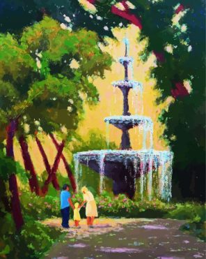 Bienville Square Art paint by numbers