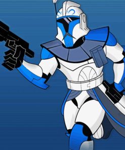 Captain Rex Illustration Paint By Numbers