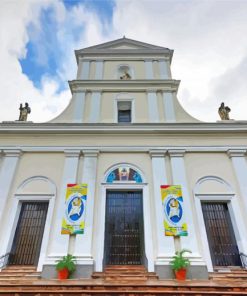 San Juan Church Paint by Numbers