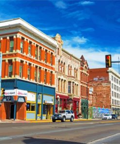 Cheyenne City Paint by Numbers