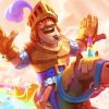 Clash Royale Game paint by numbers