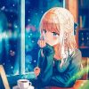 Adorable Anime Girl Paint By Numbers