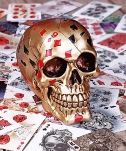 Dead Mans Skull paint by numbers