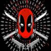 Deadpool Logo Paint by Numbers