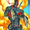 Deathstroke Character Paint By Numbers
